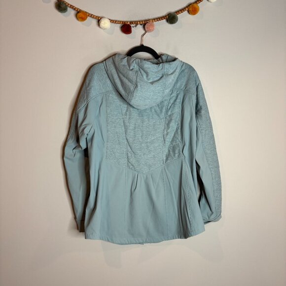 The North Face Pseudio quilted hybrid jacket in light blue - Picture 5 of 5